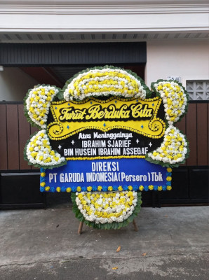 Papan Bunga Duka di Manado Tua Dua