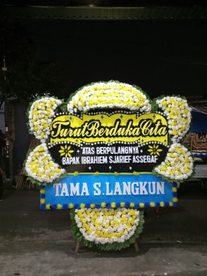 Papan Bunga Duka di Manado Tua Dua